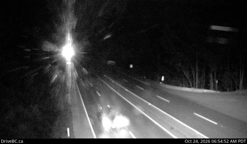 DriveBC webcam: Malahat at Bamberton — North on Highway 1 (Malahat)