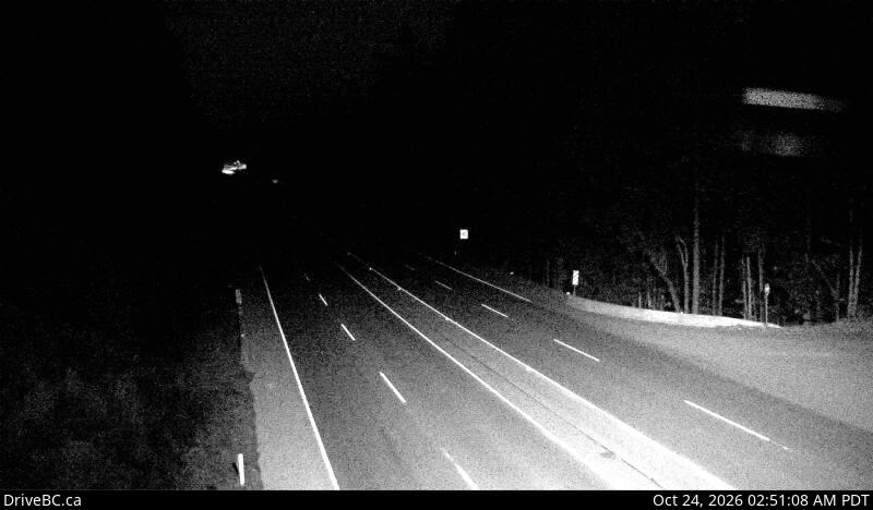 DriveBC webcam: Malahat at Bamberton — North on Highway 1 (Malahat)