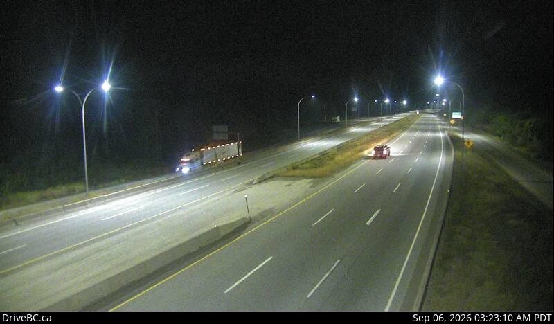 Zopkios Northbound — Hwy 5 northbound at Zopkios Rest Area, near Coquihalla Summit