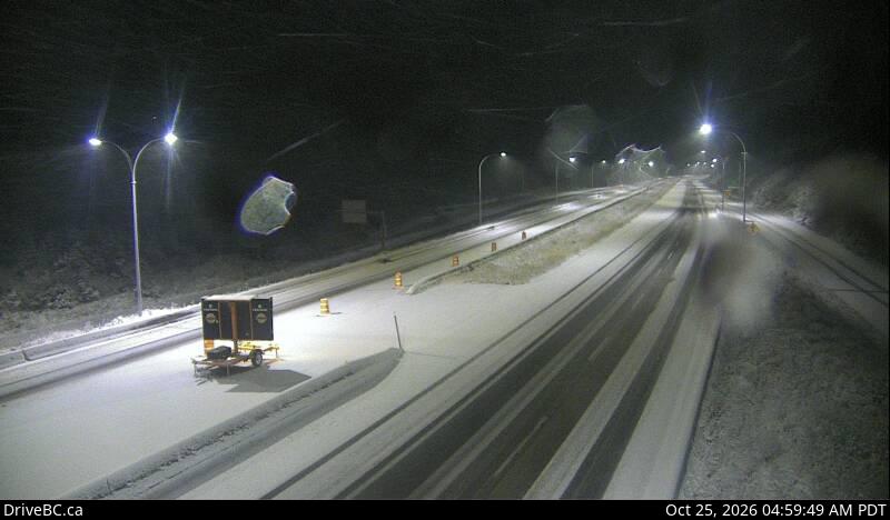 Zopkios Northbound — Hwy 5 northbound at Zopkios Rest Area, near Coquihalla Summit