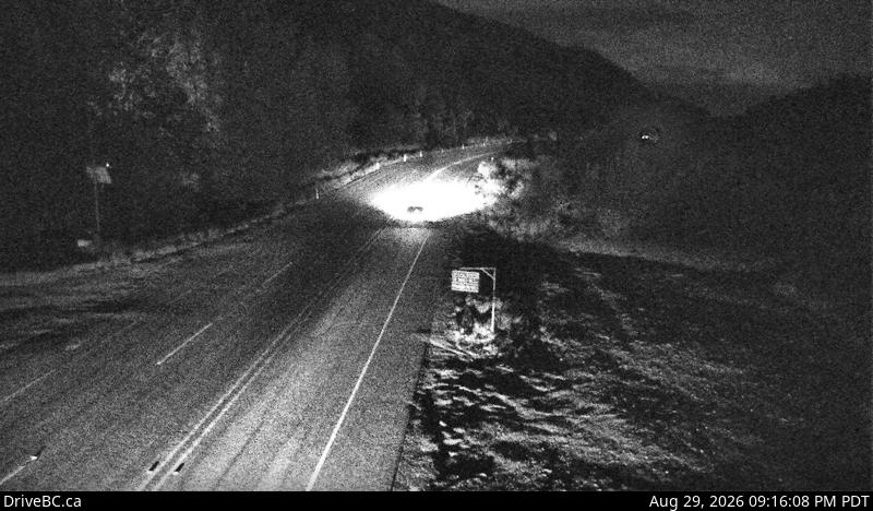 DriveBC webcam: Culliton Creek — South on Highway 99 (Sea to Sky Highway)