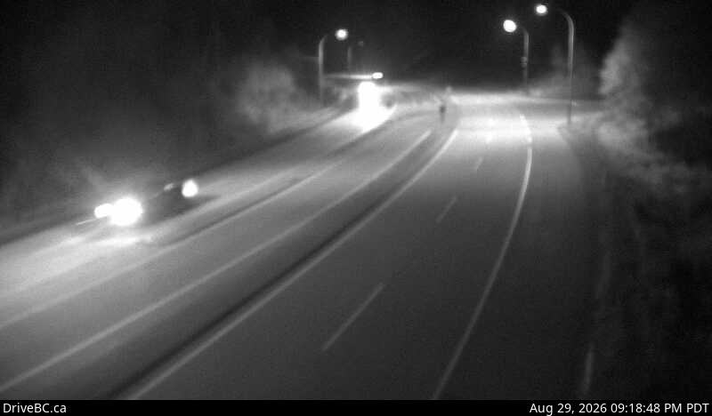 DriveBC webcam: Daisy Lake — North on Highway 99 (Sea to Sky Highway)