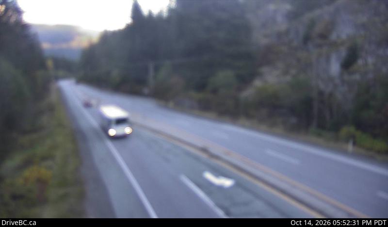 DriveBC webcam: Brew Creek — South on Highway 99 (Sea to Sky Highway)