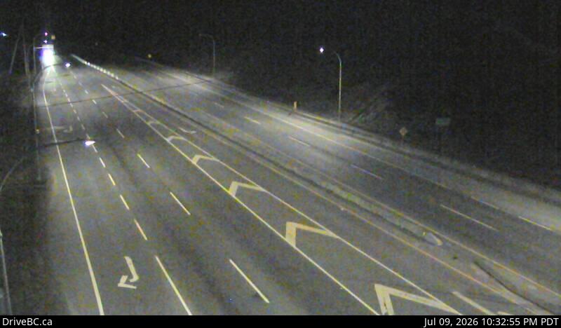 DriveBC webcam: West Shore Parkway — Northbound on Highway 1 (Malahat)