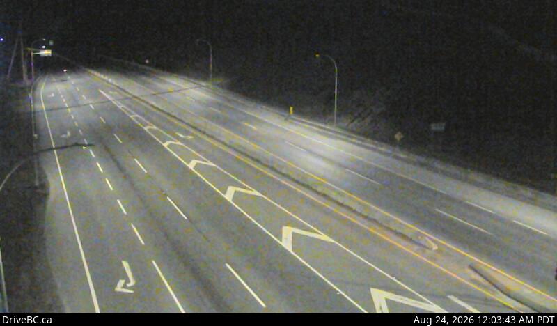 DriveBC webcam: West Shore Parkway — Northbound on Highway 1 (Malahat)