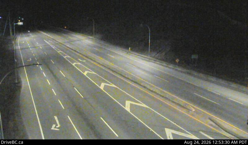DriveBC webcam: West Shore Parkway — Northbound on Highway 1 (Malahat)