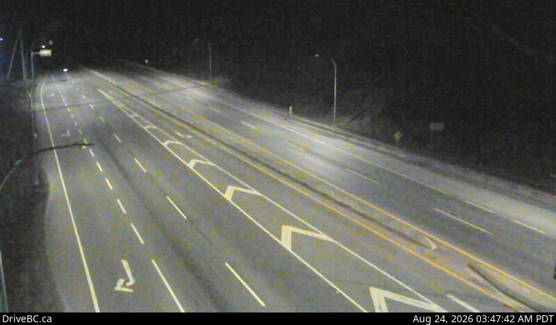 DriveBC webcam: West Shore Parkway — Northbound on Highway 1 (Malahat)