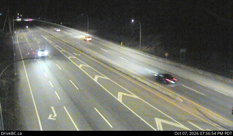 DriveBC webcam: West Shore Parkway — Northbound on Highway 1 (Malahat)