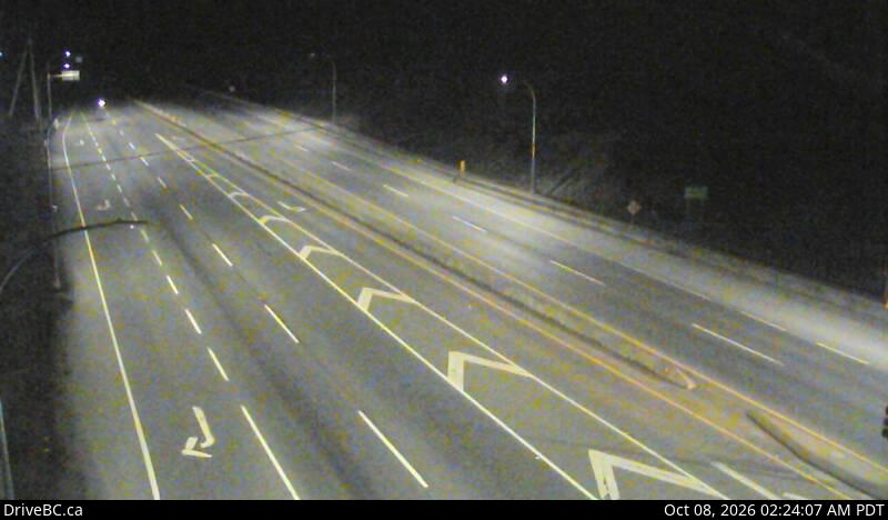 DriveBC webcam: West Shore Parkway — Northbound on Highway 1 (Malahat)