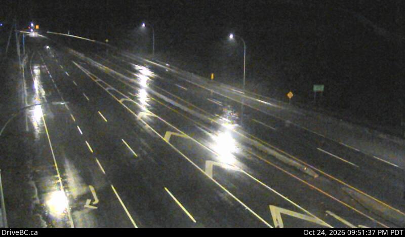 Live DriveBC webcam: West Shore Parkway — Northbound on Highway 1 (Malahat)