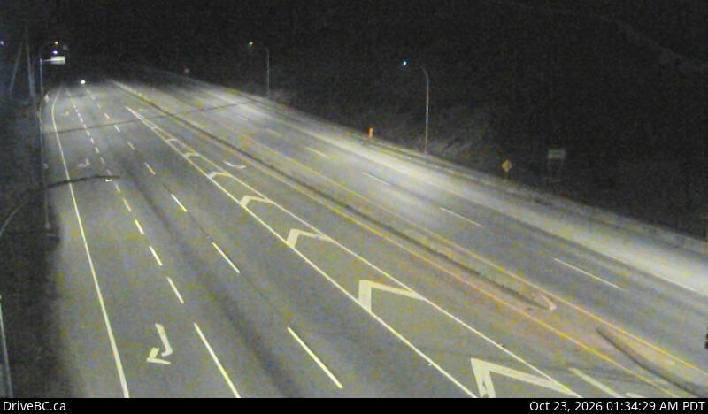 DriveBC webcam: West Shore Parkway — Northbound on Highway 1 (Malahat)