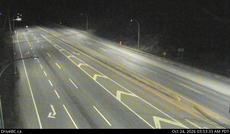 DriveBC webcam: West Shore Parkway — Northbound on Highway 1 (Malahat)