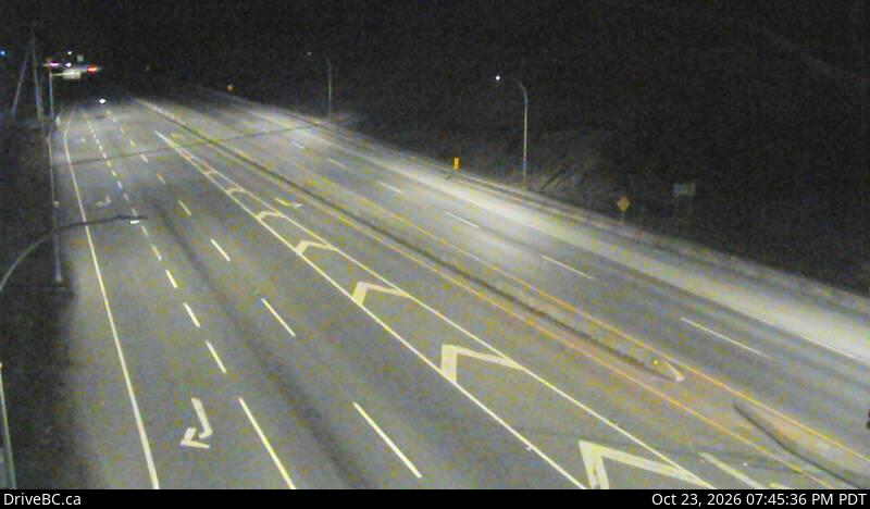 DriveBC webcam: West Shore Parkway — Northbound on Highway 1 (Malahat)
