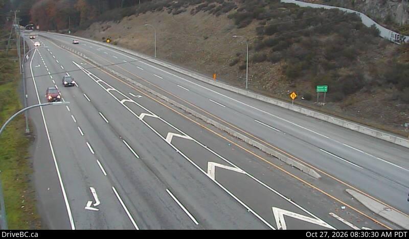 Hwy 1 at West Shore Parkway northbound