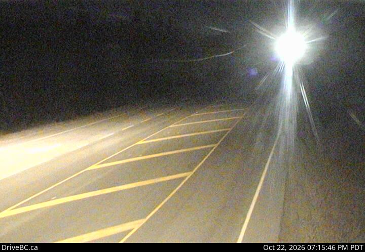 DriveBC camera: Highway 16 at Nautley Road, looking east.
