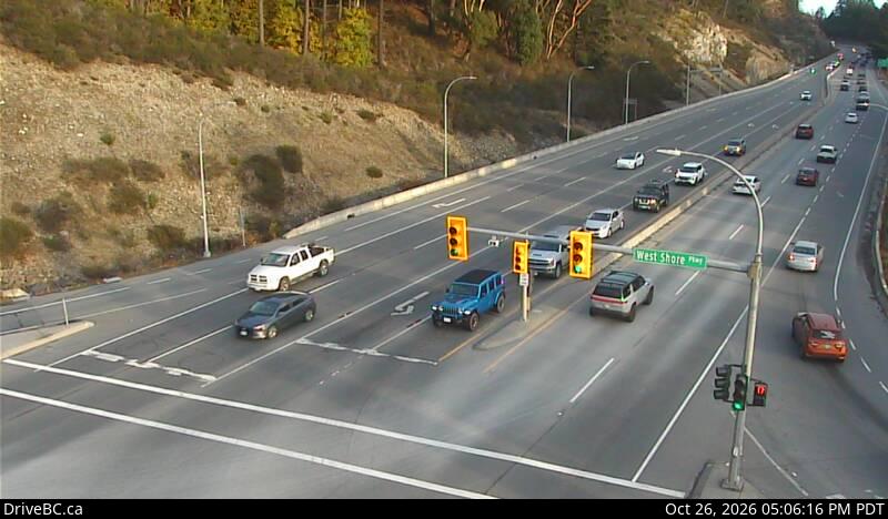 Hwy 1 at West Shore Parkway southbound