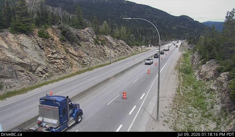 Coquihalla Lakes — South — Hwy 5 about 61 km south of Merritt, looking south