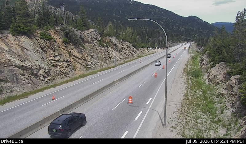Coquihalla Lakes — South — Hwy 5 about 61 km south of Merritt, looking south