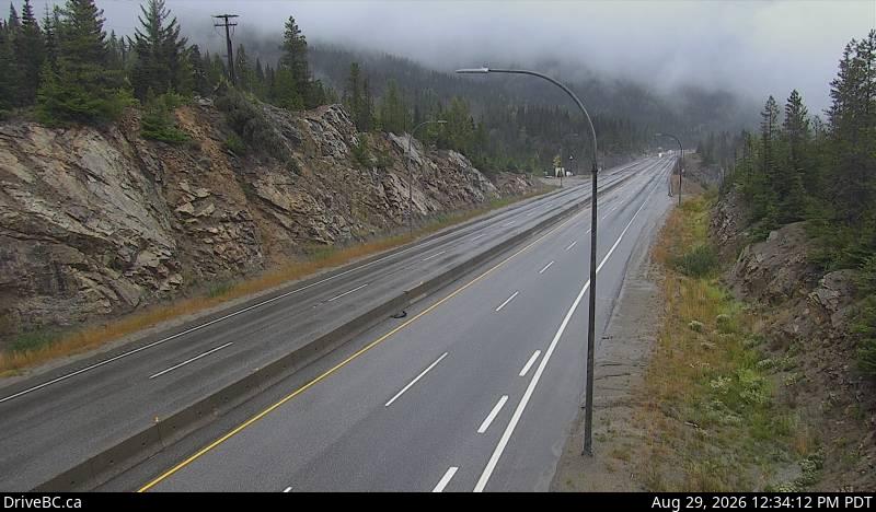 Coquihalla Lakes — South — Hwy 5 about 61 km south of Merritt, looking south