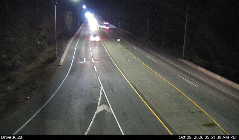 DriveBC webcam: Malahat Drive — North on Highway 1 (Malahat)