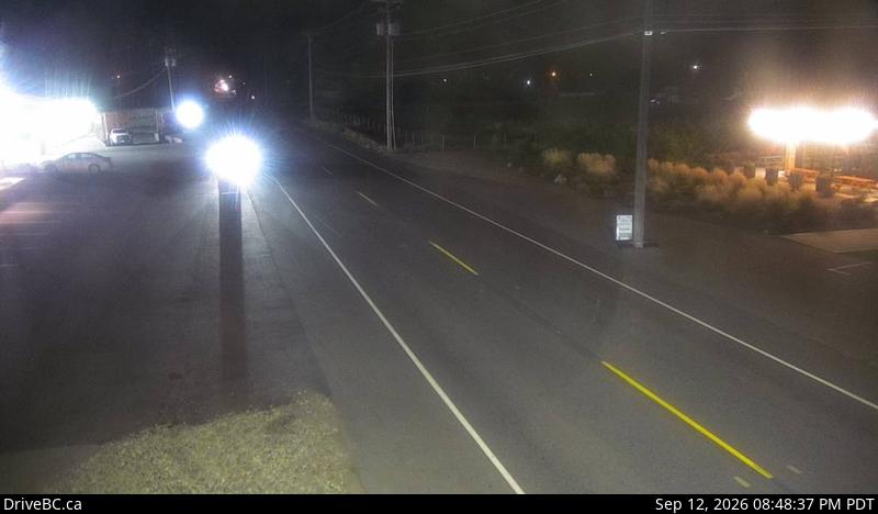 Live DriveBC webcam: Keremeos — East on Highway 3 (Hope-Princeton)