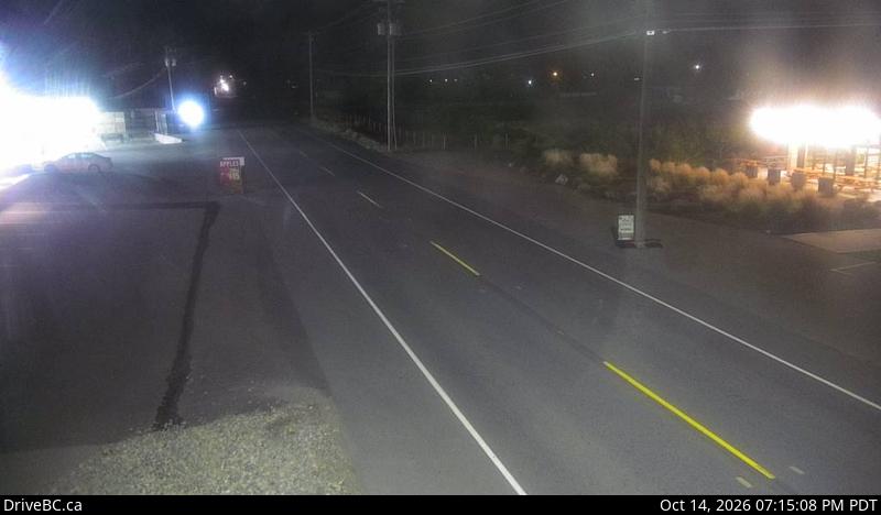 DriveBC webcam: Keremeos — East on Highway 3 (Hope-Princeton)
