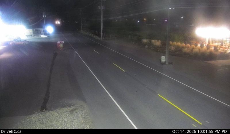 DriveBC webcam: Keremeos — East on Highway 3 (Hope-Princeton)