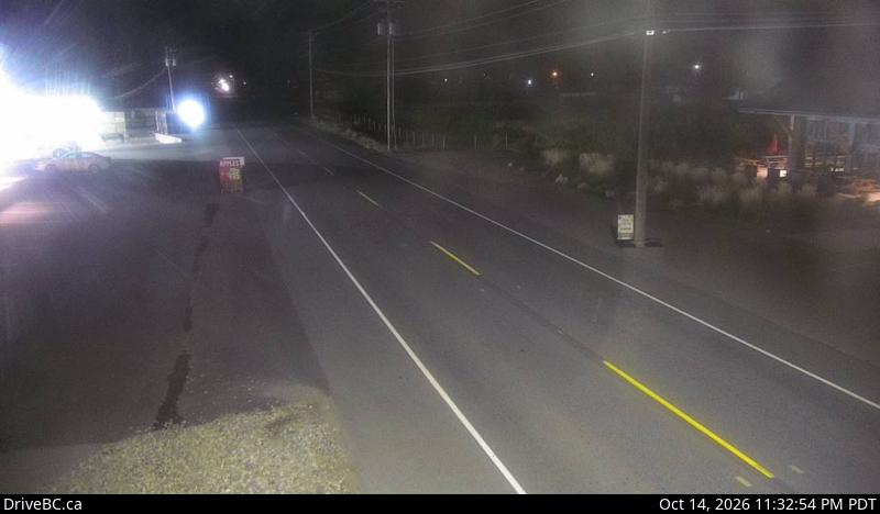DriveBC webcam: Keremeos — East on Highway 3 (Hope-Princeton)
