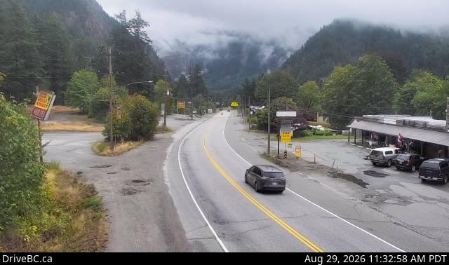 Yale Tunnels — Hwy 1 at the Yale tunnels, north of Yale