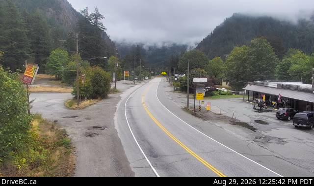 Yale Tunnels — Hwy 1 at the Yale tunnels, north of Yale
