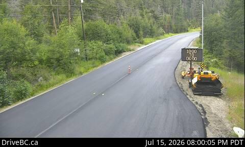 DriveBC webcam: Bromley Rock — West on Highway 3 (Hope-Princeton)