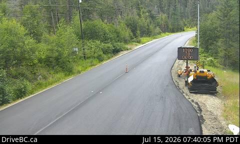 DriveBC webcam: Bromley Rock — West on Highway 3 (Hope-Princeton)