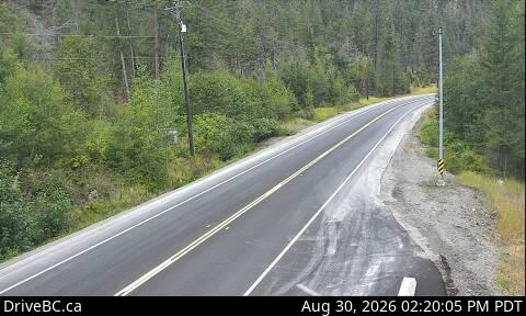 DriveBC webcam: Bromley Rock — West on Highway 3 (Hope-Princeton)