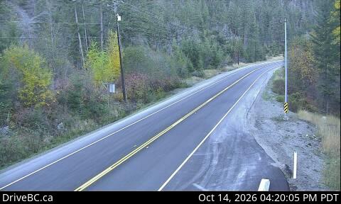 DriveBC webcam: Bromley Rock — West on Highway 3 (Hope-Princeton)