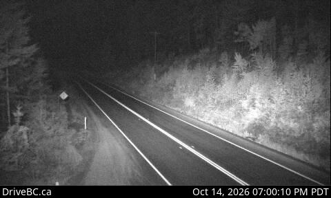 DriveBC webcam: Bromley Rock — East on Highway 3 (Hope-Princeton)