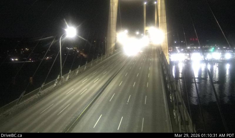 Alex Fraser Bridge counterflow Alex Fraser Bridge counterflow