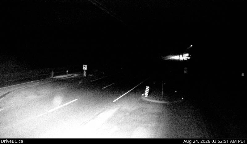 DriveBC webcam: Malahat at Tunnel Hill — North on Highway 1 (Malahat)