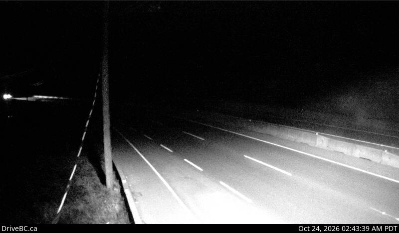 DriveBC webcam: Malahat at Tunnel Hill — South on Highway 1 (Malahat)
