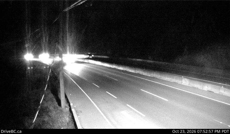 DriveBC webcam: Malahat at Tunnel Hill — South on Highway 1 (Malahat)