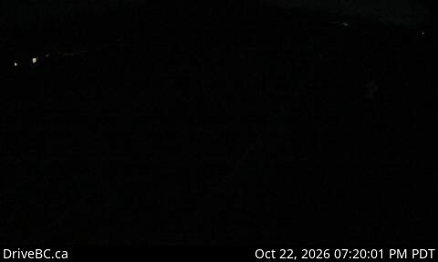 DriveBC camera: Highway 16 about 5 km east of Fort Fraser, looking east.