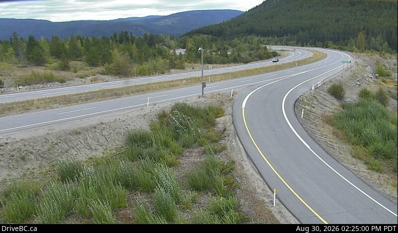 DriveBC webcam: Brenda Mine — Eastbound on Highway 97C (Okanagan Connector)