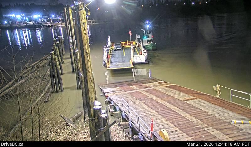 Barnston Island, at Barnston Island Ferry Landing, looking north.
